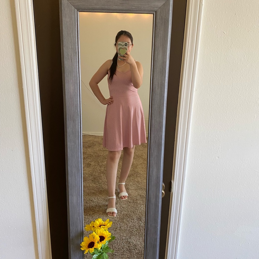 Red dress, summer dress, small size